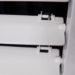 【わけあり美品】ゼンケン　温冷風扇　ZHC-1200　加湿セラミックヒーター　オールシーズン対応　温風・加湿・送風・気化熱冷風　風向ルーバー補修あり　使用感僅かの画像