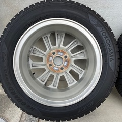 ホンダ フィット純正アルミホイール +スタッドレスタイヤ の画像