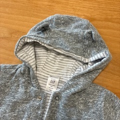 GAP クマ耳パーカー　　70くらいの画像