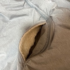 抱っこ時あったか　防寒ケープ　美品の画像