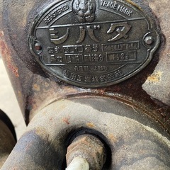 骨董レトロ発動機クボタシバタ三菱ヤンマー6台まとめ売りの画像