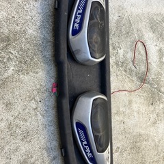 希少 ミラジーノ　l700s アルパインリアスピーカー　トノカバーの画像
