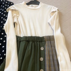 可愛いワンピース２点の画像