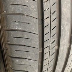 タイヤ中古　225/60r18 2本　
の画像