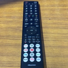 2024年製 Hisense ハイセンス   液晶テレビ  リモコン  1122-011の画像