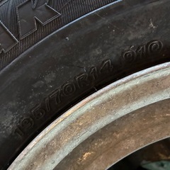 14インチタイヤホイールの画像