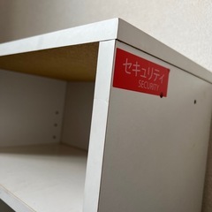 本棚　ホワイトの画像