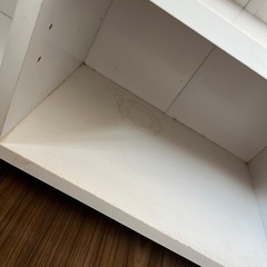 本棚　ホワイトの画像