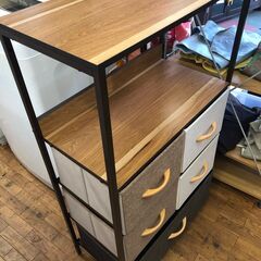 【リサイクルショップどりーむ鹿大前店】No.3416 美品　オシャレな棚　収納ラックの画像