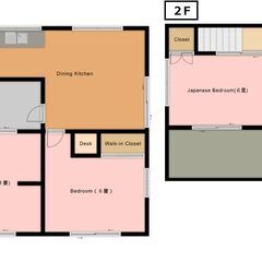 🏡４DK戸建💴手数料無料🅿️駐車場３台❄️エアコン３台✨リフォー...