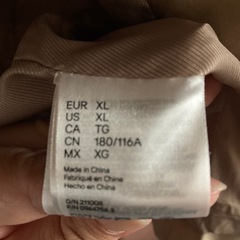 H&M コート　XLサイズの画像