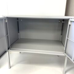 伊勢崎店【現状品】ji11-41 IKEA イケア LIXHULT リックフルト キャビネット 2個セット の画像
