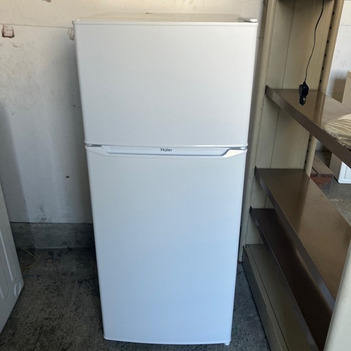 ハイアールノンフロン冷凍冷蔵庫JR-N130C 2023年製 (買いクル栃木小山