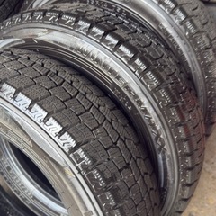 ※3本【良品】軽四155/65R14 WM02 DUNLOP ダンロップウィンターマックス02 冬タイヤスタッドレス　の画像