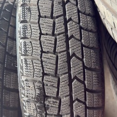 ※3本【良品】軽四155/65R14 WM02 DUNLOP ダンロップウィンターマックス02 冬タイヤスタッドレス　の画像