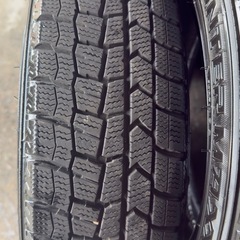 ※3本【良品】軽四155/65R14 WM02 DUNLOP ダンロップウィンターマックス02 冬タイヤスタッドレス　の画像