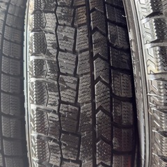 ※3本【良品】軽四155/65R14 WM02 DUNLOP ダンロップウィンターマックス02 冬タイヤスタッドレス　の画像