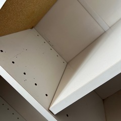 本棚　ホワイトの画像