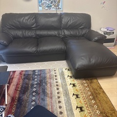3人掛け L型 ソファ ニトリの画像