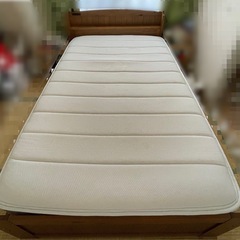 セミダブルベッド　マットレスの画像