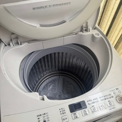 SHARP洗濯機の画像