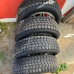 お渡し予定 プリウス 4穴 スタッドレスアルミセット 185/65R15    PCD100の画像