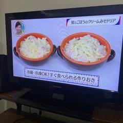 TOSHIBA テレビ21.5インチの画像