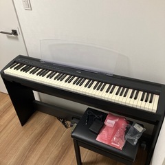 電子ピアノ　椅子セット　YAMAHA 
p-85 2009年製の画像