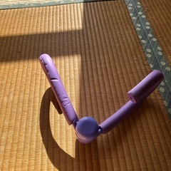 手に持ったり足に挟んだりしながらきたえるものの画像