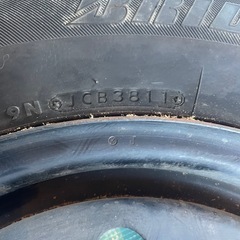 ※お取引中※🙏【無料スタッドレスタイヤ】ブリヂストン　ブリザック　　　の画像