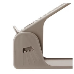 【ニトリ： 6つセット】高さが調節できるシューズスペーサーの画像