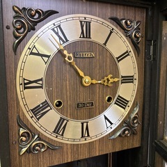 アンティーク CITIZEN 柱時計の画像