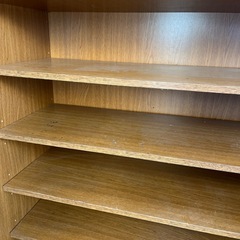 【破格！本日限定◎】下駄箱　収納たくさん　鏡付き　扉の画像