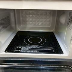 【中古品】 Haier 2021年製 
ヘルツフリー 電子レンジ JM-FH18Hの画像