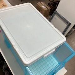 I 2511-549 天馬プラスチック収納ケース　中古　キズ汚れ有りの画像