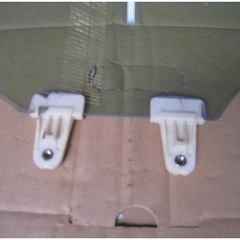 ワゴンR MC22S 右フロントドアガラス グリーンUV 運転席側 前 純正の画像