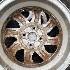 MH23SワゴンR 14インチ　ホイールの画像