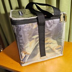 【引取限定】 キャプテンスタッグ デリス シルバー ソフトクーラーバッグ 15L M-1851の画像