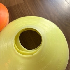 サッカー、フットサル　　　練習用マーカーコーンの画像