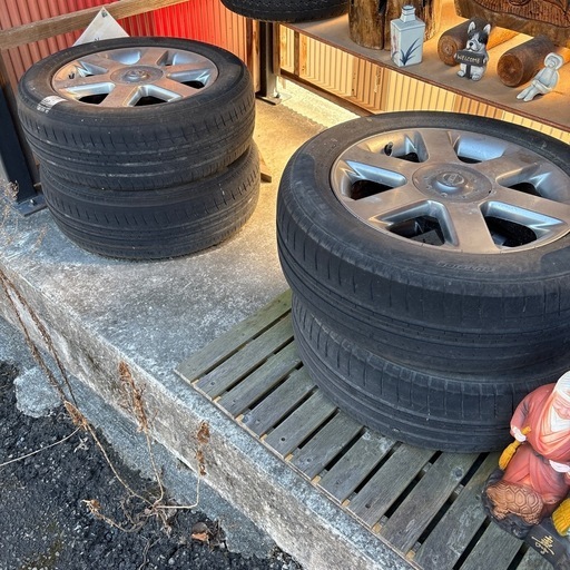 アルミ付きタイヤ