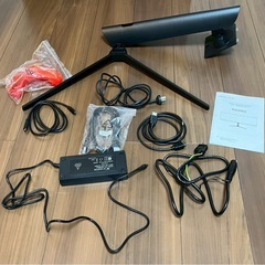 JAPANNEXT DWQHD HDR10 60Hz 49型 曲面液晶 画面破損あり 通電確認済み LED MONITOR ジャパン
ネクスト の画像