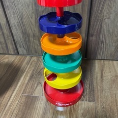 トイローヤル 知育玩具 ボール落とし　スライダー　スロープトイ　コロコロの画像