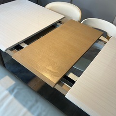 ダイニングテーブル　伸縮　150-190cmの画像