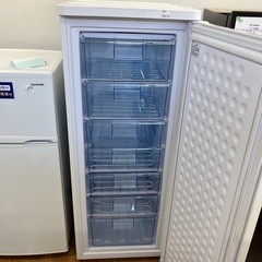 「安心の1年保証付。【１ドア冷凍庫 IRIS OHYAMA IUSD-18A-W 2024年製 175L】取りに来れる方限定。」の画像