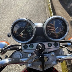 カワサキ　 ゼファー400 ゼファーχ 実働車！　車検2
年付！！　z2仕様　火の玉カラー　始動動画あり　キャブレター清掃済　兵庫県宝塚市の画像