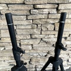 メーカー不明 PAスピーカースタンド ペア 25K 北HH3の画像