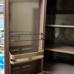 【無料】Mckinley製食品庫　キッチンストッカー　キャスター付ワゴンの画像