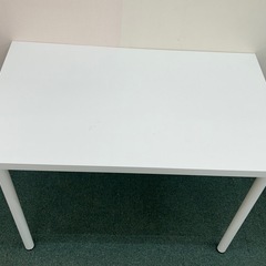 美品　IKEA テーブル　家具　ホワイト　木製　日本製の画像