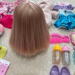 ロングヘアーメルちゃんまとめ売りの画像