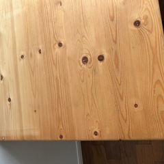 コンパクト学習机　キャビネット付の画像